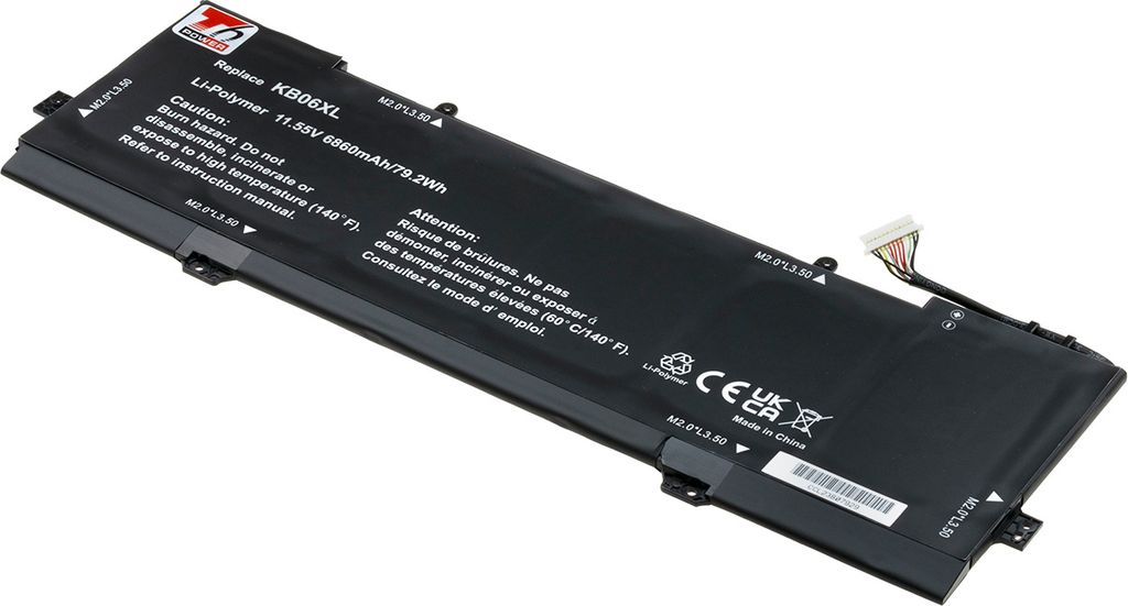Batéria T6 Power pre notebook Hewlett Packard KB06XL, Obrázok produktu 