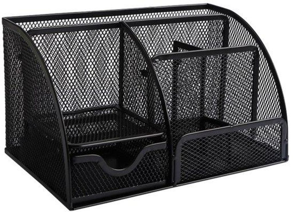 Schreibtisch Organizer - Schreibtisch-Organiser - Schreibtisch-Organizer - Briefkasten - Schreibtisch-Box - Schreibtisch-Organizer mit Gitter - Sch...