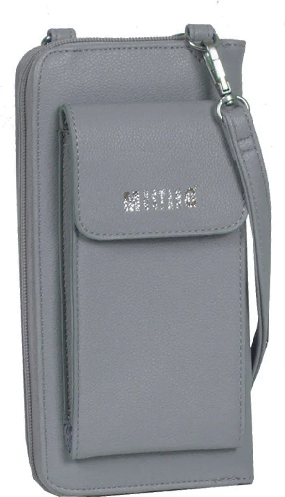 MUSTANG borsa a tracolla borsa per cellulare Virginia Phone Wallet Bag Grey grigio