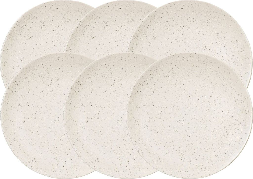 Broste Copenhagen NORDIC VANILLA Brotteller 15cm Set6