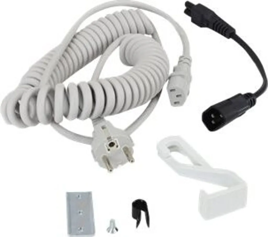 Câble extensible spiralé Ergotron à haute résilience pour écran PC