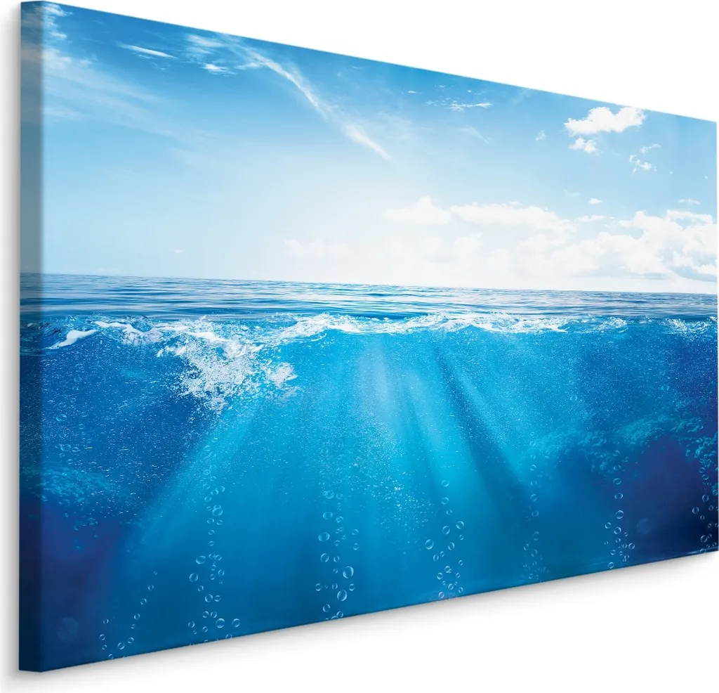 Wallpaper su Tela Mare 90x60 cm | Stampa Artistica XXL per Pareti