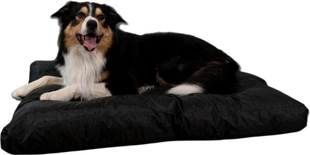 Hundekorb 110x85x10 cm BANANAIR schwarz