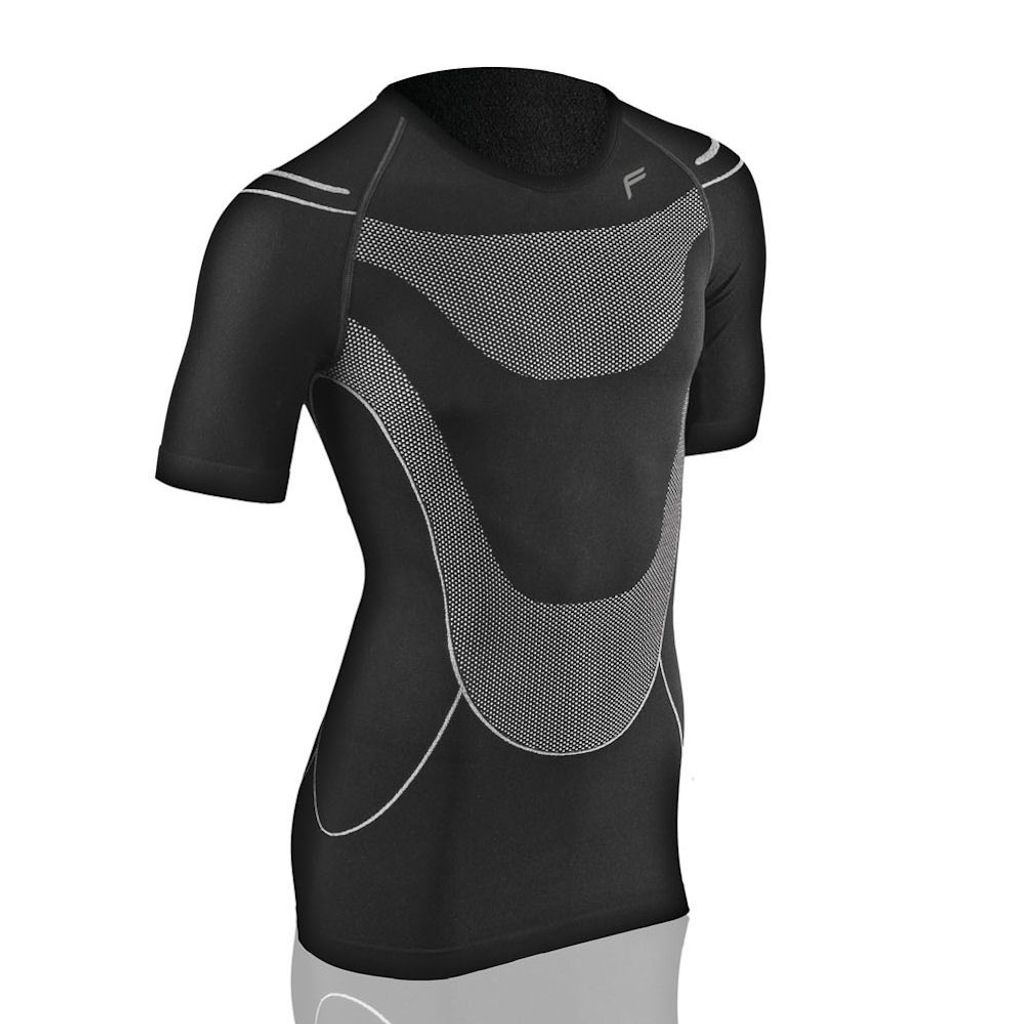 F-Lite Herren Funktionsshirt Kurzarm Megalight 140 schwarz XL