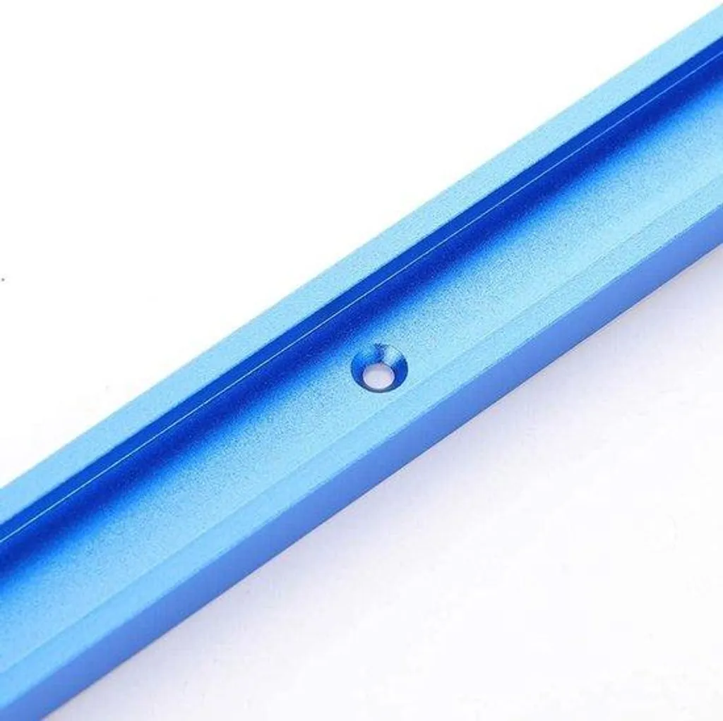 Guide scie circulaire en aluminium bleu haute qualité 100 mm - 2 unités