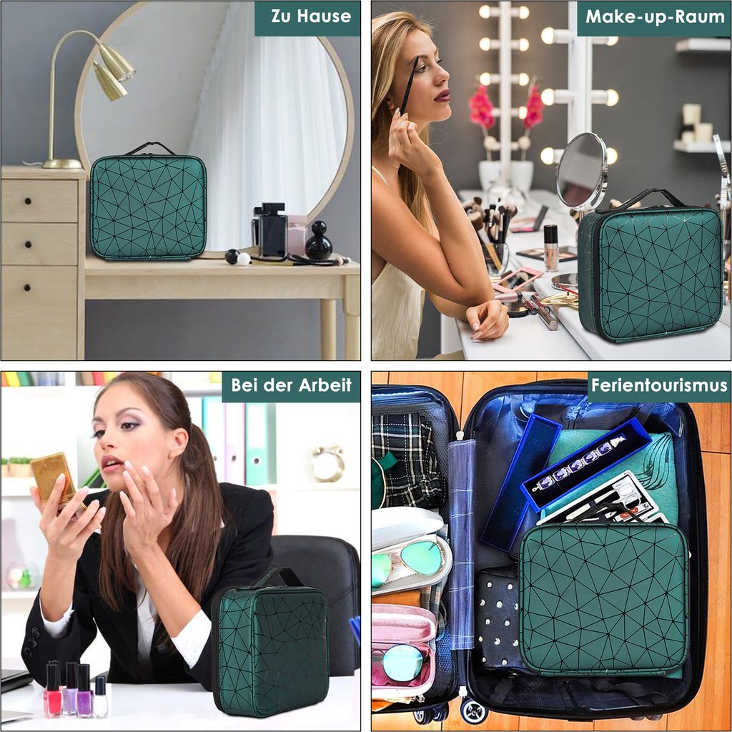Beautiva – Mini Kosmetikkoffer kompakt & stabil – Reisen & Alltag main image 1