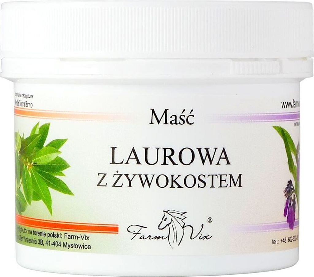 FarmVix Lorbeer-Salbe mit Beinwell 150 ml