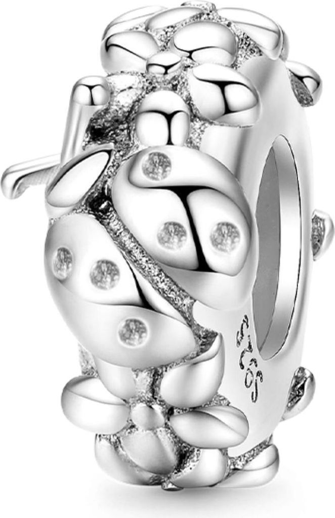 Gnoce Charm Stopper Blümchen FVC141 Silber