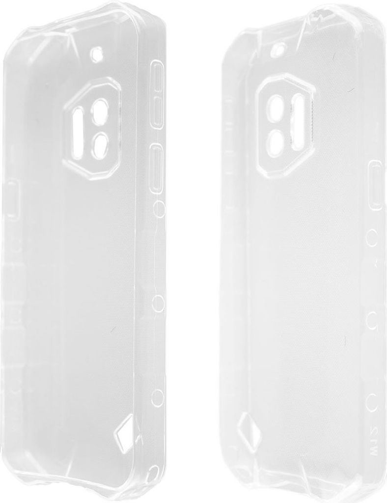 caseroxx Schutz-Hülle TPU-Hülle kompatibel mit Oukitel WP12 / WP12 Pro, Gummi Handy Tasche transparent
