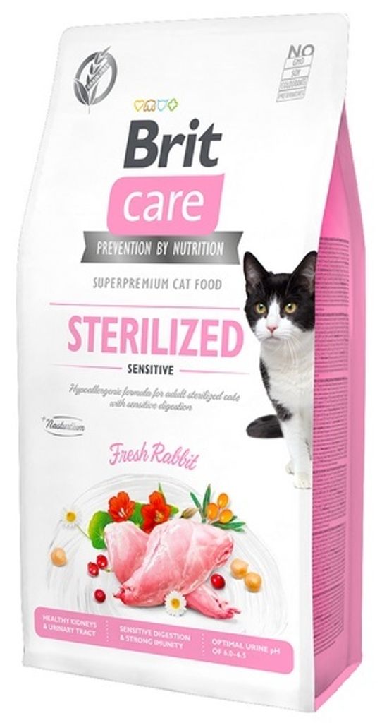 Brit Care Cat Grain Free Sterilized Sensitive 2 kg Immagine del prodotto 