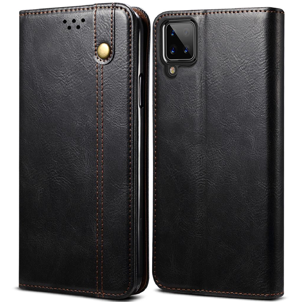 Pouzdro pro Samsung Galaxy A12 5G, kožené flip pouzdro Obrázek produktu 