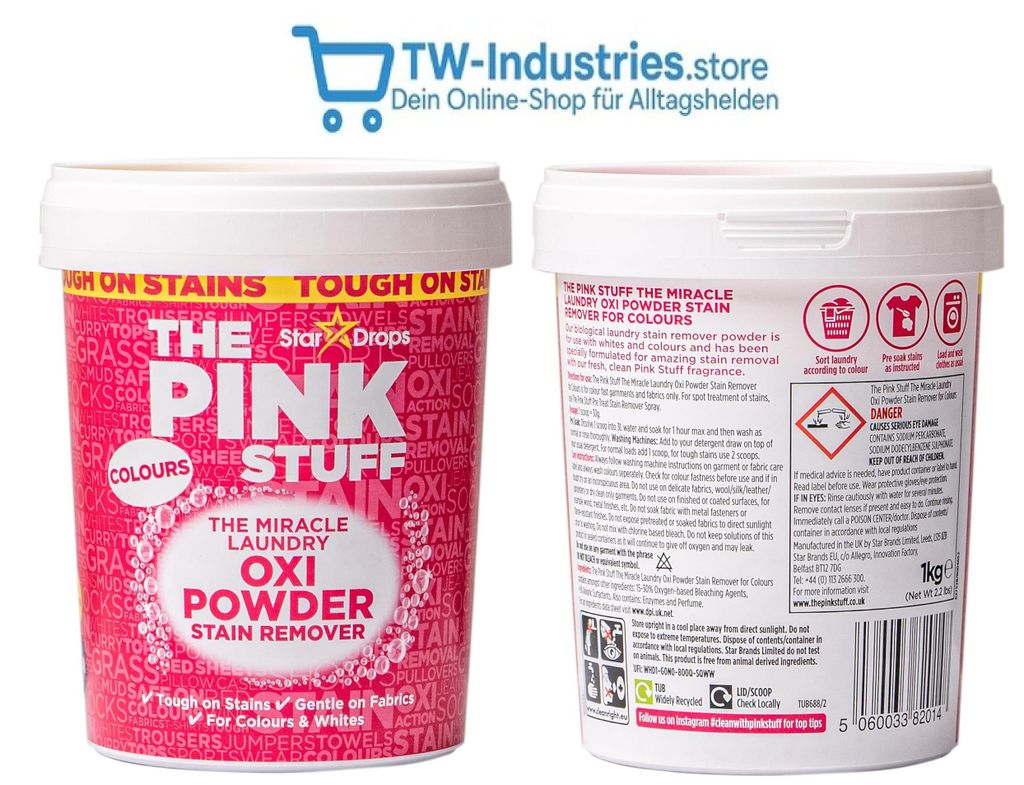 The Pink Stuff 5060033820148, Prášek, Bílá, Velká Británie Obrázek produktu 