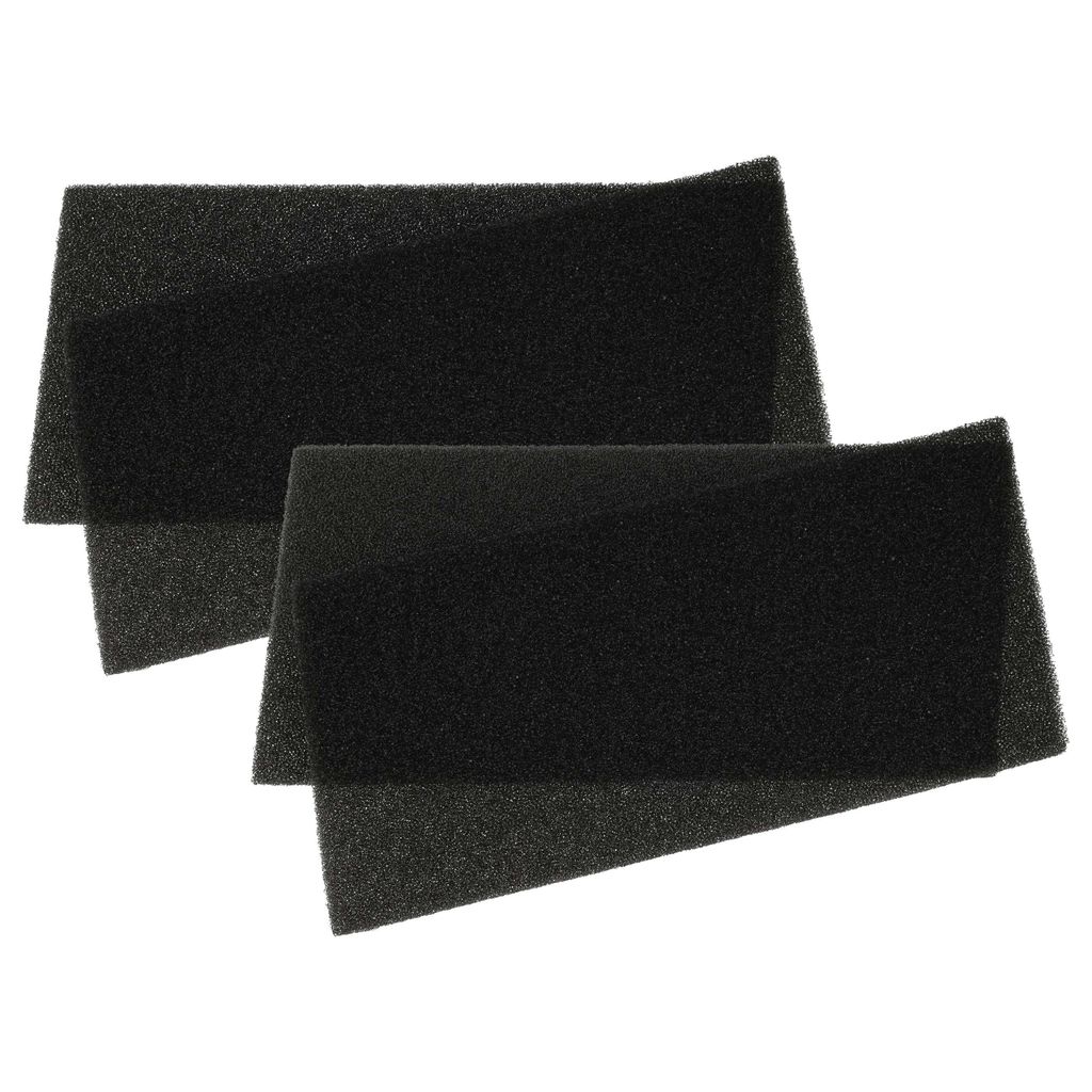 vhbw 4x Schaumfilter 40 PPI kompatibel mit Whirlpool Pure 855 (857500820023), Pure 855 (857500820022), Pure 855 (857500820021) Wäschetrockner
