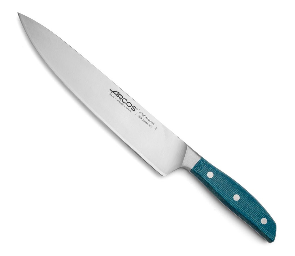 BROOKLYN COOK'S KNIFE - Breites, glatt geschliffenes, stabiles und starkes Kochmesser. Mehrzweckmesser für den professionellen und häuslichen Geb...