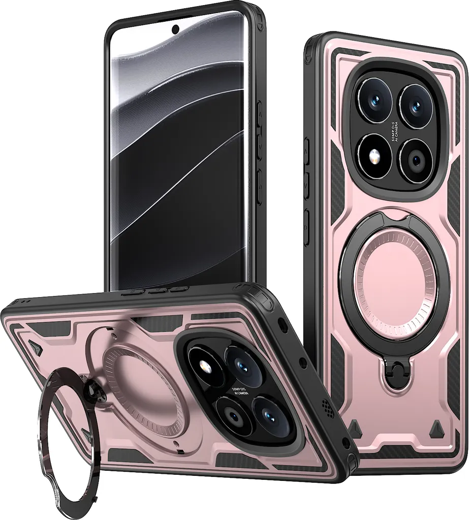 Recensione Cover Xiaomi Redmi Note 14 Pro Rosa - Doppio Strato