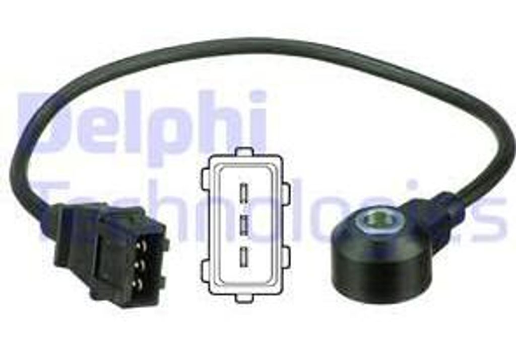 DELPHI AS10199 Klopfsensor OE 96253545 kompatibel mit Antara, Matiz, Kalos, Spark, Rezzo, Nubira, Lacetti, Evanda, Epica, Cruze, Captiva, Aveo