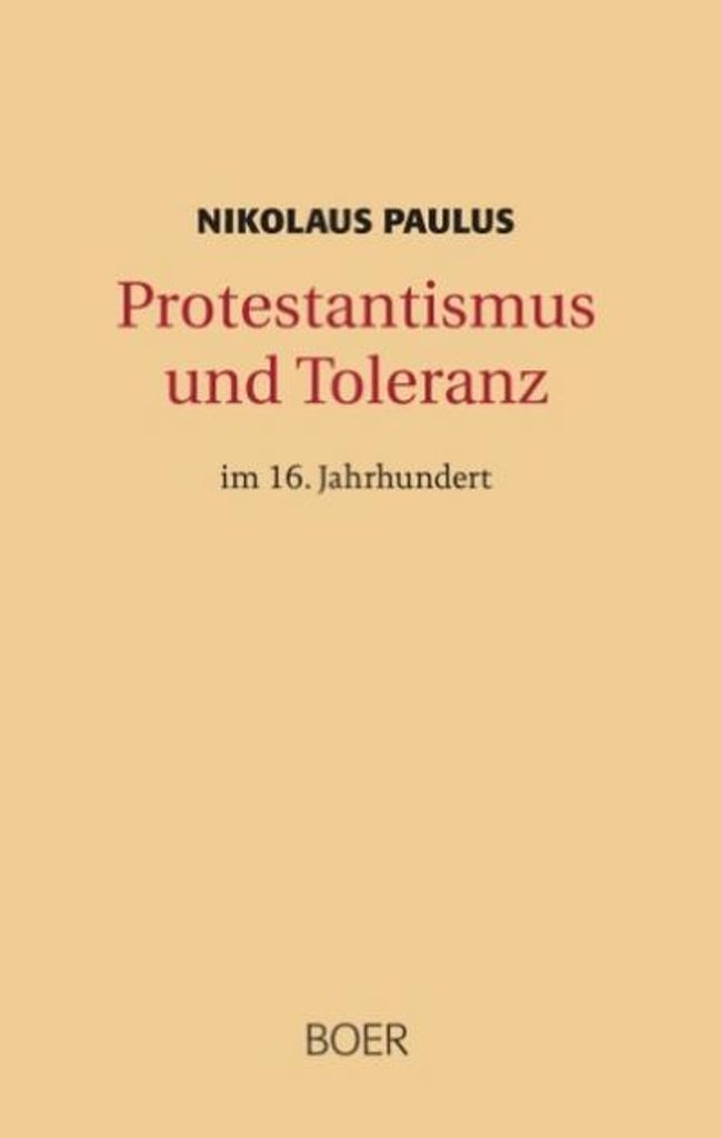 Protestantismus und Toleranz