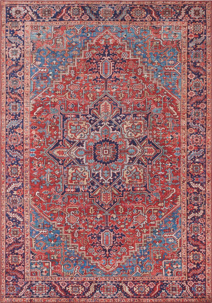 Hanse Home Asmar Kurzflor Teppich Amata Orientrot