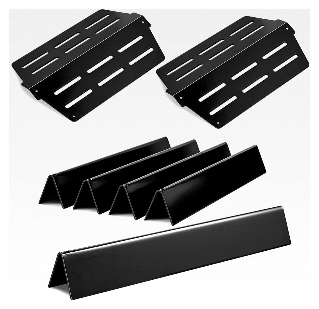 Wärmeabweiser Flavorizer Bars Ersatzteile für Weber Genesis Grillteile 300 Serie mit Frontknopf (2011-2016) E-310 E-320 E-330 S-310 S-320 S-330 E...