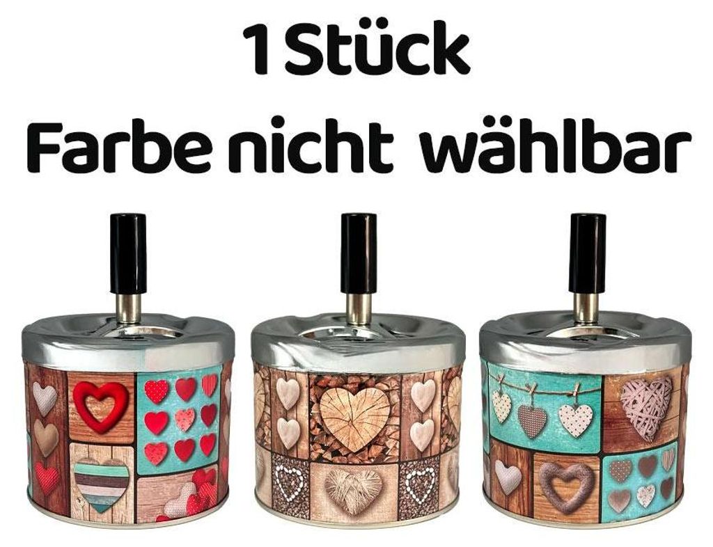 Angelo Schleuderaschenbecher - Metall Herz Ø 9cm, nicht Produktbild 