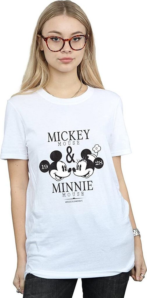 Disney - "Mousecrush Mondays" T-Shirt für Damen BI1492 (L) (Weiß)