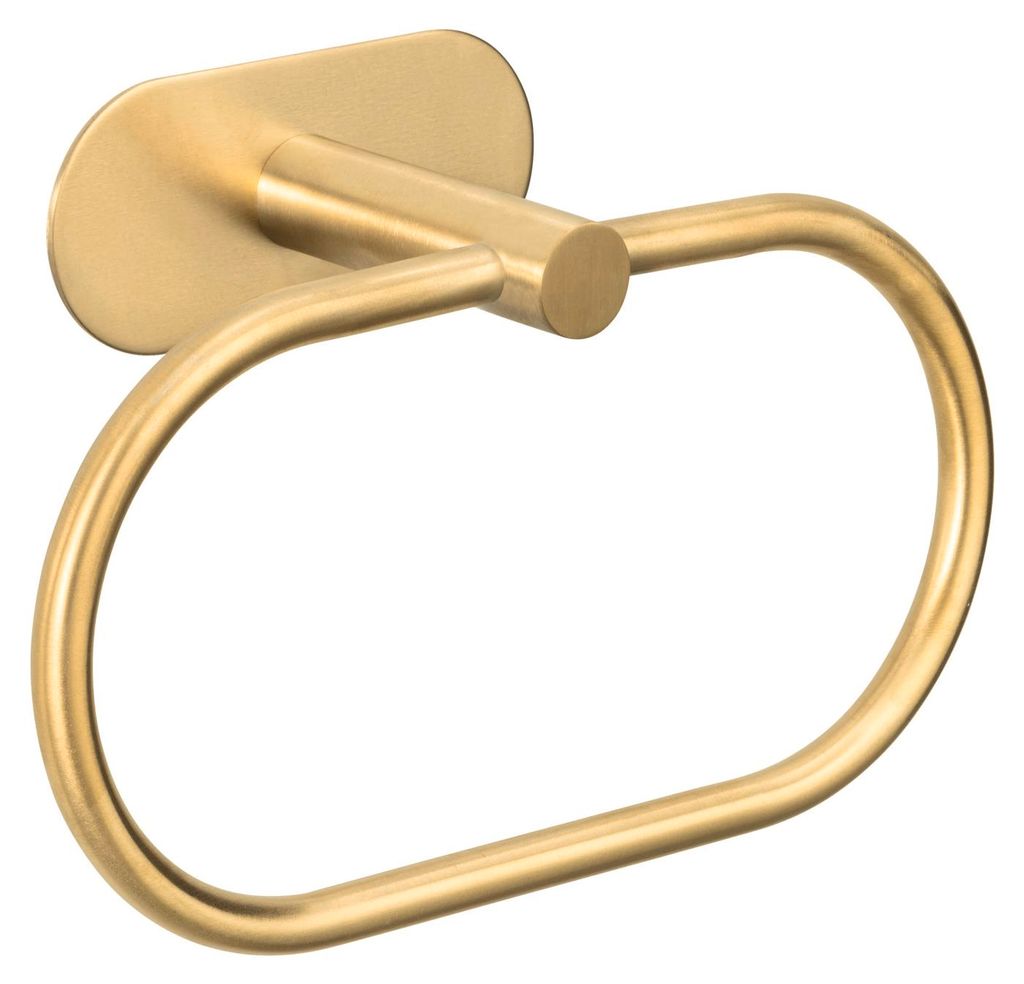 WENKO Turbo-Loc® Handtuchring Mod. Orea Gold Matt, Produktbild 