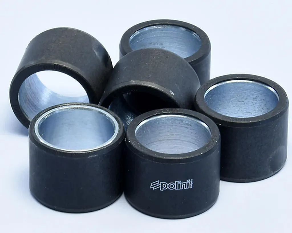 Galets Polini 27,6x21,5mm 20,5g pour variateur de maxiscooter