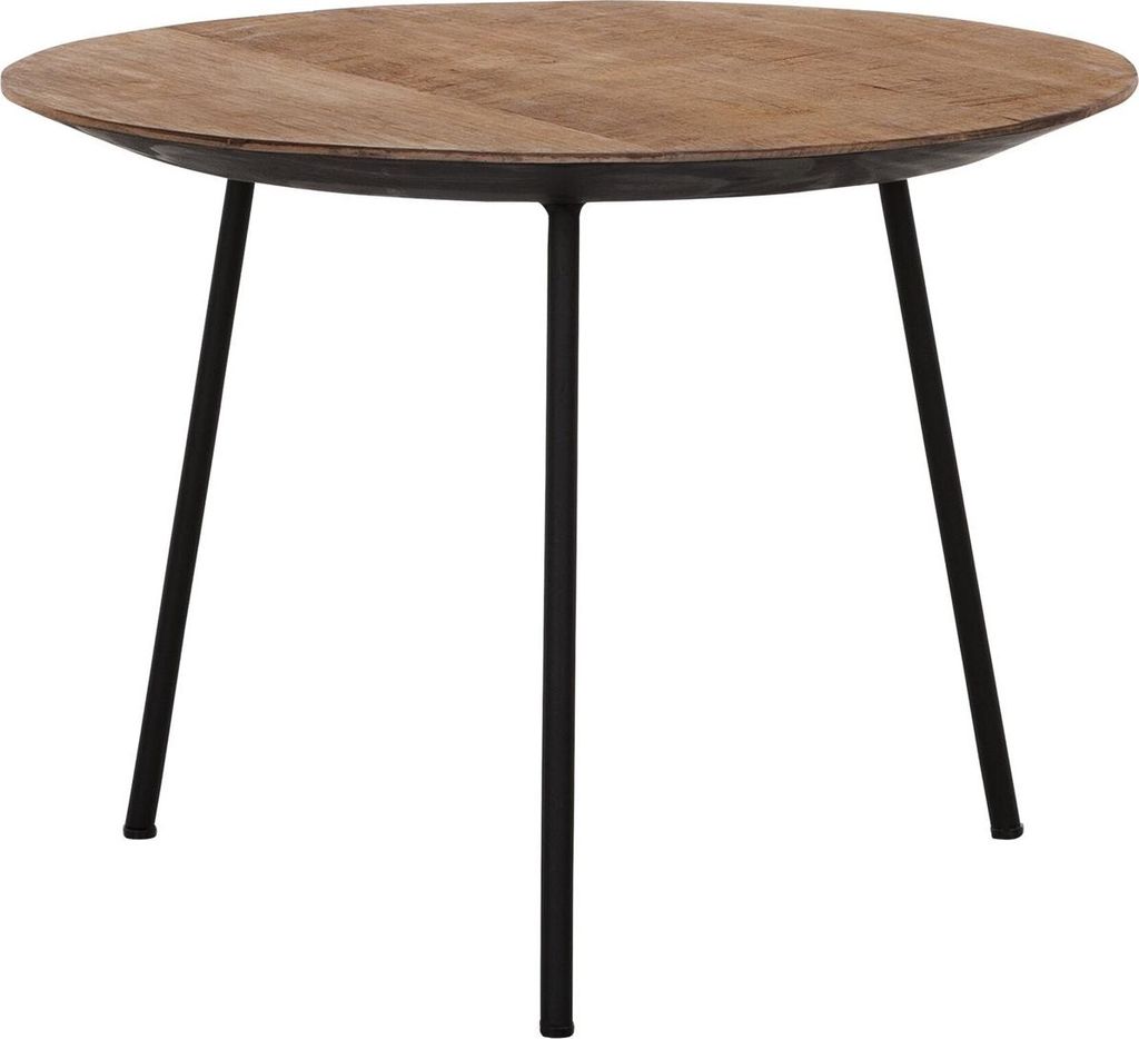 DTP Home Couchtisch Jupiter medium NATURAL,37xØ50 cm, recyceltes Teakholz