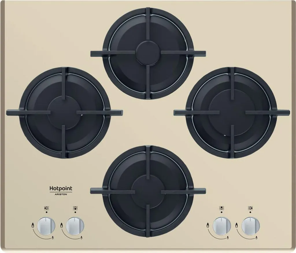 Plaque de Cuisson Gaz Hotpoint Ariston HAGD 61S/CH 60cm en Acier