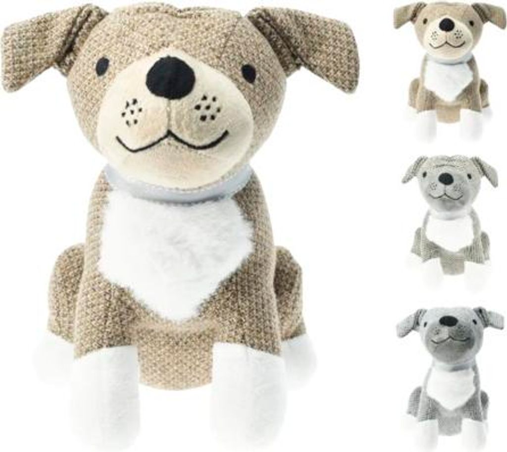 H&S Decoration zarážka dveří béžová pes 26 cm zarážka dveří Obrázek produktu 
