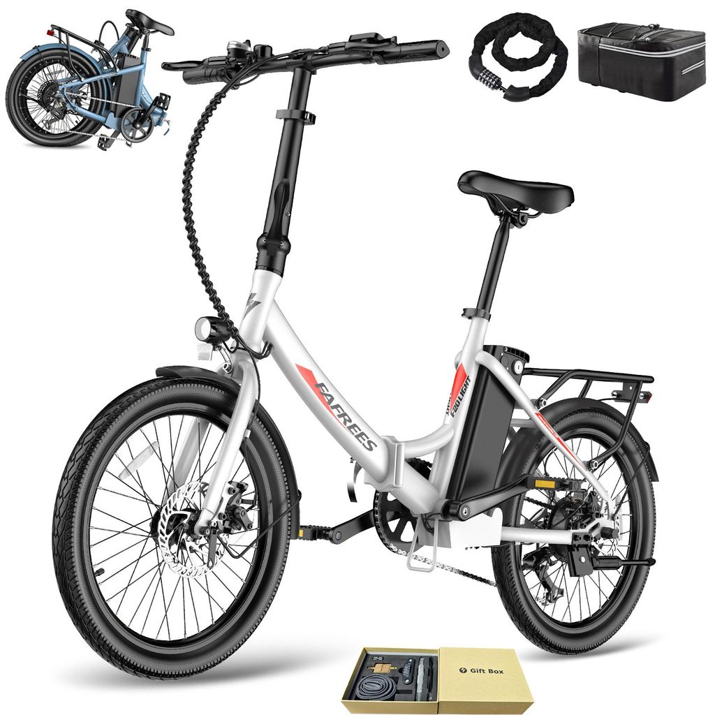 20" Elektrické kolo, vhodné pro výšku 155–195 cm, 36 V, 20 Obrázek produktu 