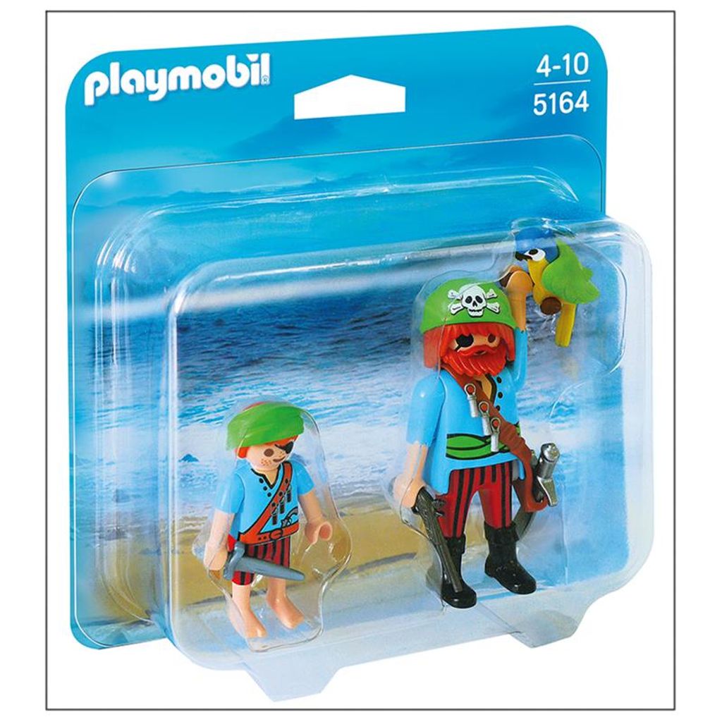 PLAYMOBIL 5164 kleiner und großer Pirat Sammelfiguren Pack