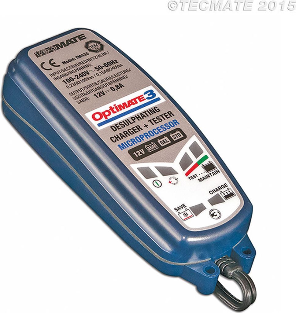 OPTIMATE OPTIMATE 3 (TM430), 12V, 0,8A, 7-stufiges Produktbild 3