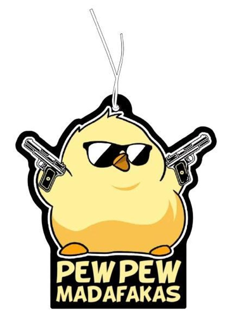 Pew Pew Motherfuckers Duftbaum Produktbild 