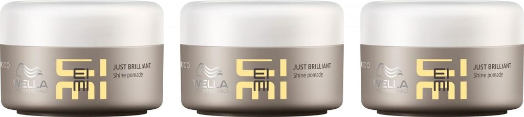 Wella Eimi Just Brilliant 3 x 75 ml Glanzpomade Set Produktbild 