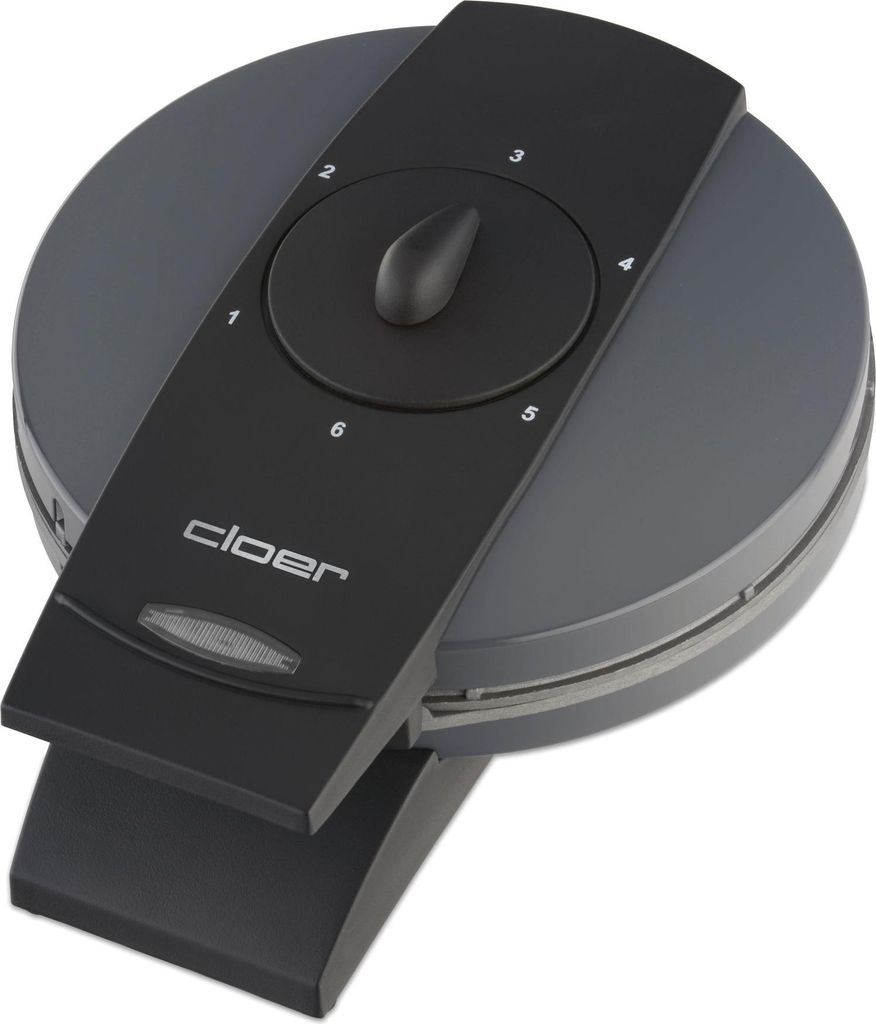 Cloer 1625 Waffelautomat dunkelgrau Produktbild 