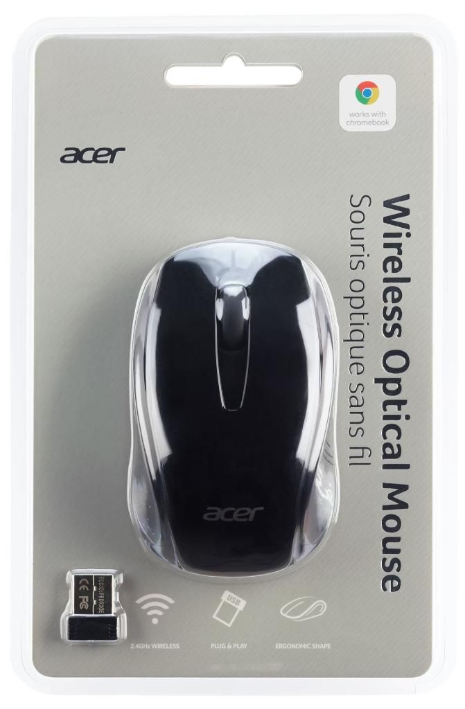 Acer Wireless Mouse AMR800 (White) Produktbild 