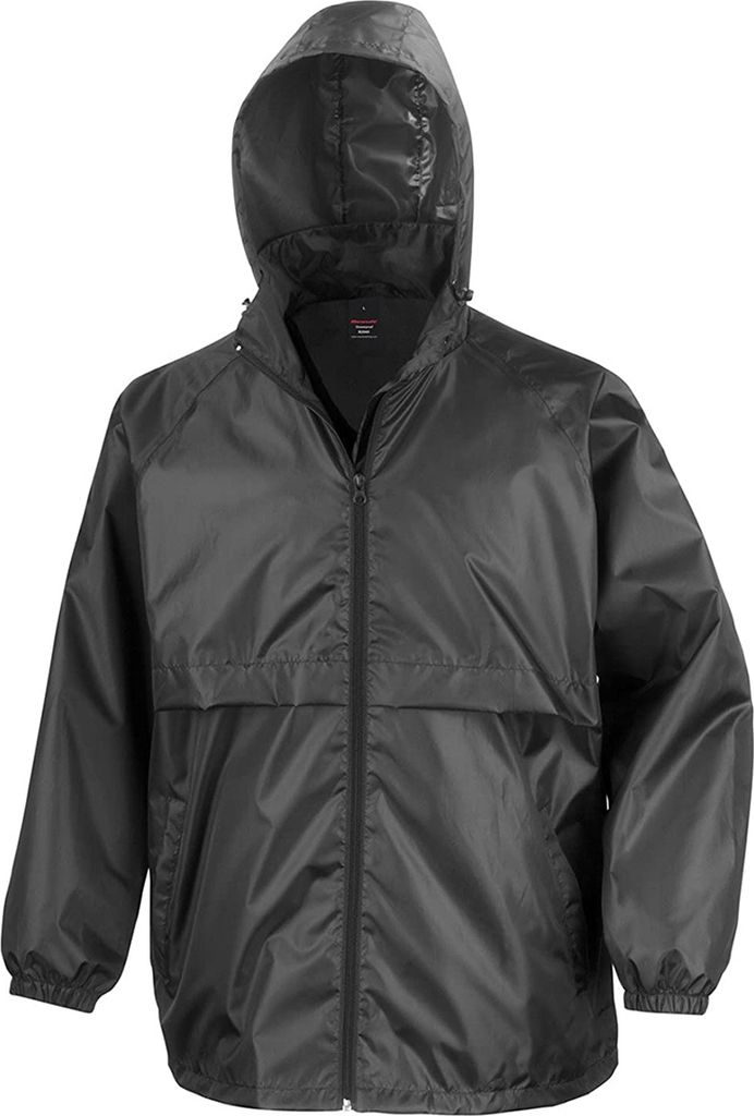 Result Core Herren Windstopper-Jacke, wasserabweisend BC897 (2XL) (Schwarz)