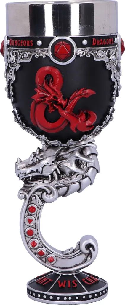 Calice Dungeons & Dragons de Collection - Puchar Artisanal de 20,5 cm