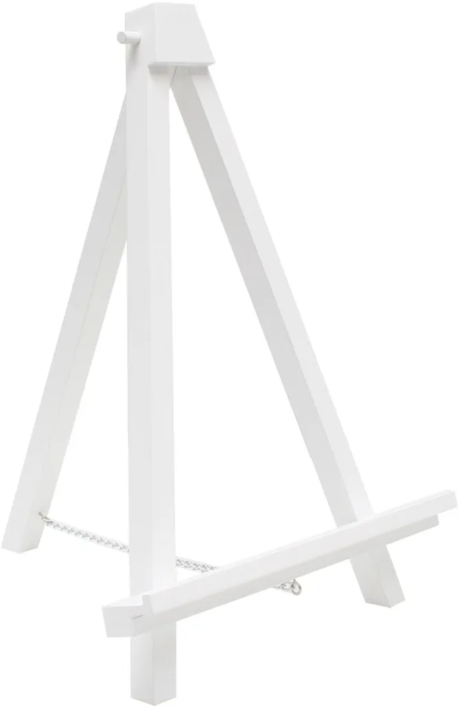Stabilisez vos Grands Cadres avec le Support Bois Blanc 33 cm Deknudt