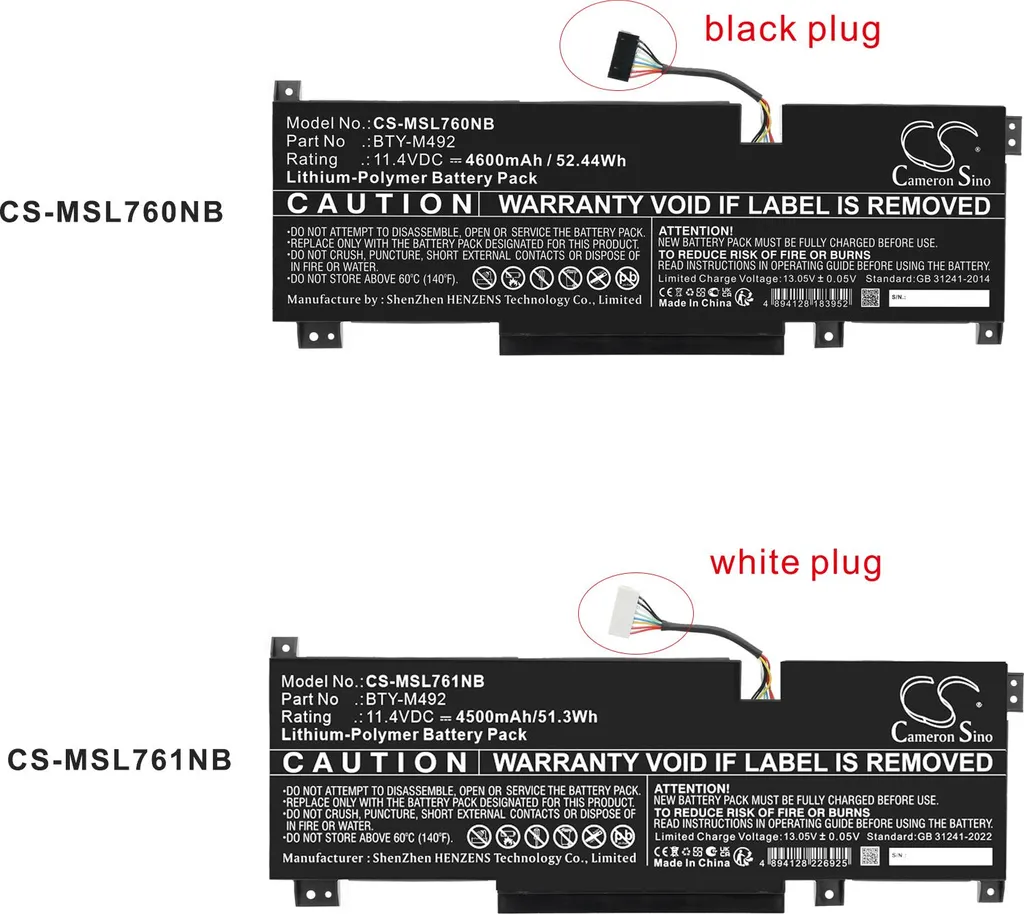 Batterie Li-Polymère pour MSI Bravo 15 B5DD-030T - Performance et Sécurité - 4