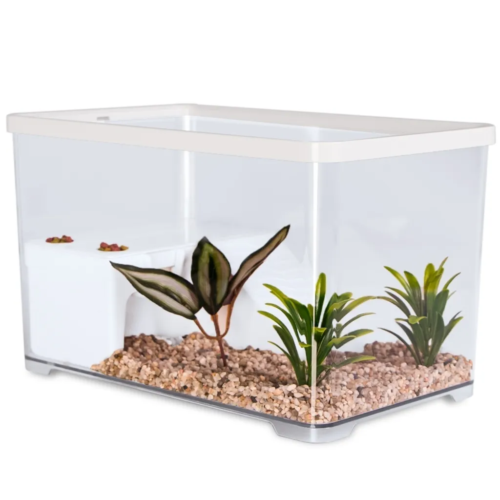 Acquario Tartarughe Sunsun Taglia M - Il Kit Pronto all'Uso con Isola
