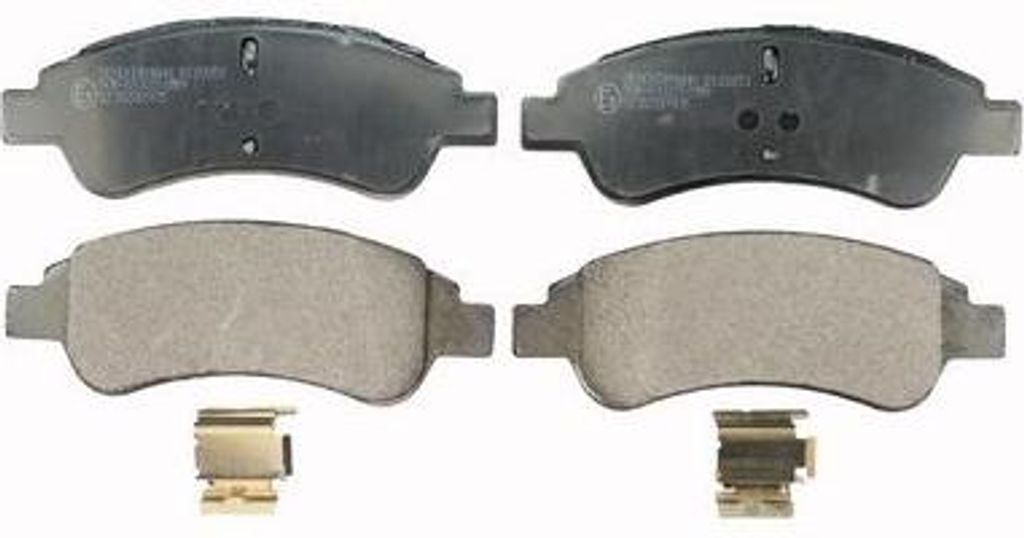 DENCKERMANN B110851 Bremsbelagsatz, Scheibenbremse OE kompatibel mit Berlingo, C2, C4er, C4, Xsara, Partner