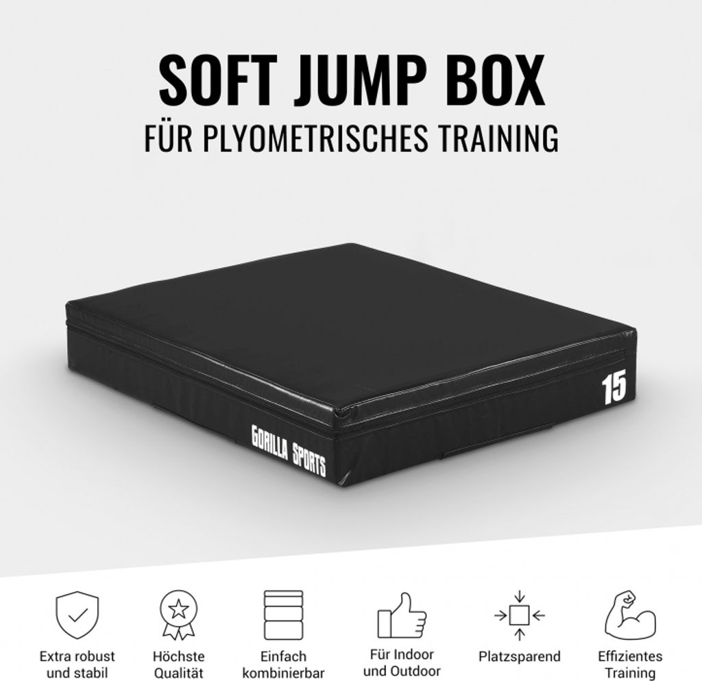 Produktbild von VEVOR Sport BH VEVOR 3 In 1 Plyometrische Sprungbox 16