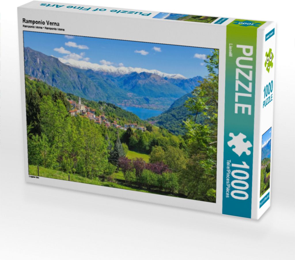CALVENDO Puzzle Ramponio Verna | 1000 Teile Lege-Größe 64x48cm Foto-Puzzle für glückliche Stunden