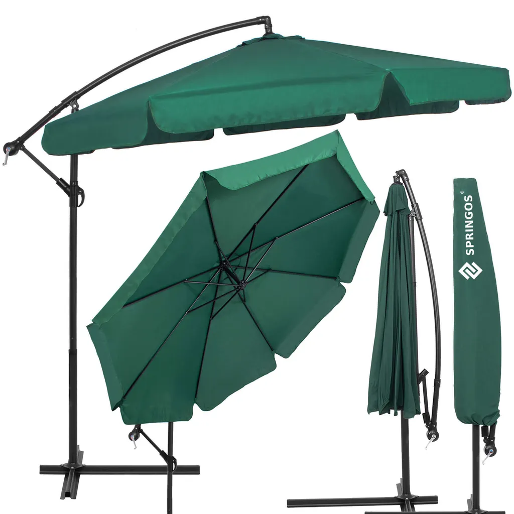 Vivi la tua Estate con l'Ombrellone Springos 350cm XXL Premium