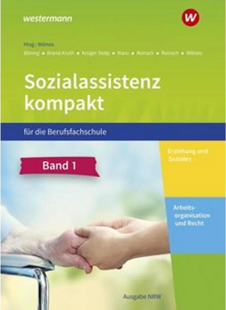 Livre Sozialassistenz Kompakt 1 et 2 Manuels de Formation Sociale NRW