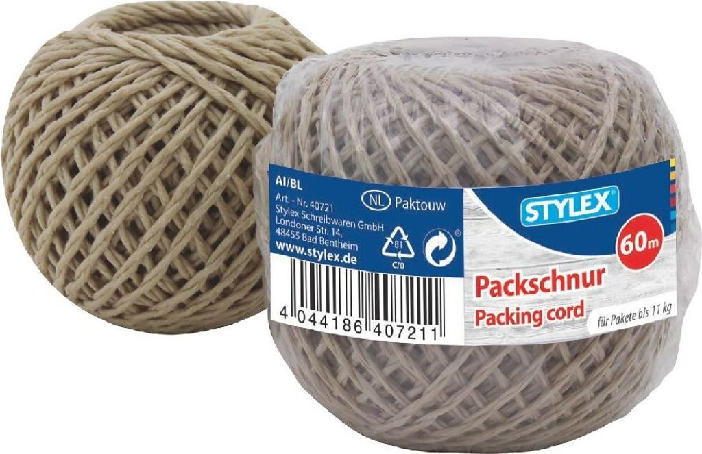 Stylex Bindfaden / Packschnur, 60 m Produktbild 