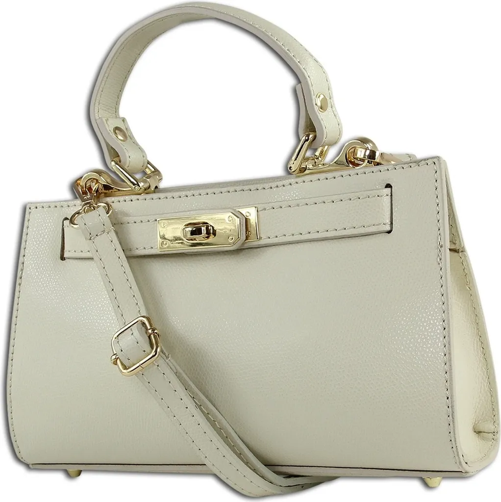 Sac à main Toscanto turquoise en cuir véritable OTT812UC de luxe