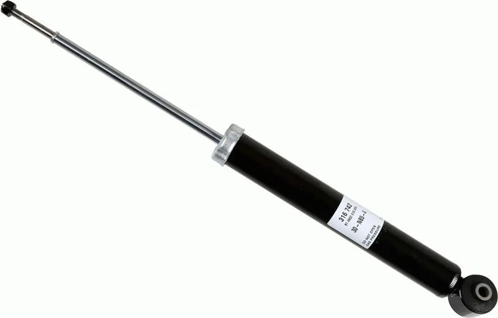 Amortisseur SACHS 316 742 : fini les bruits de suspension sur Carens